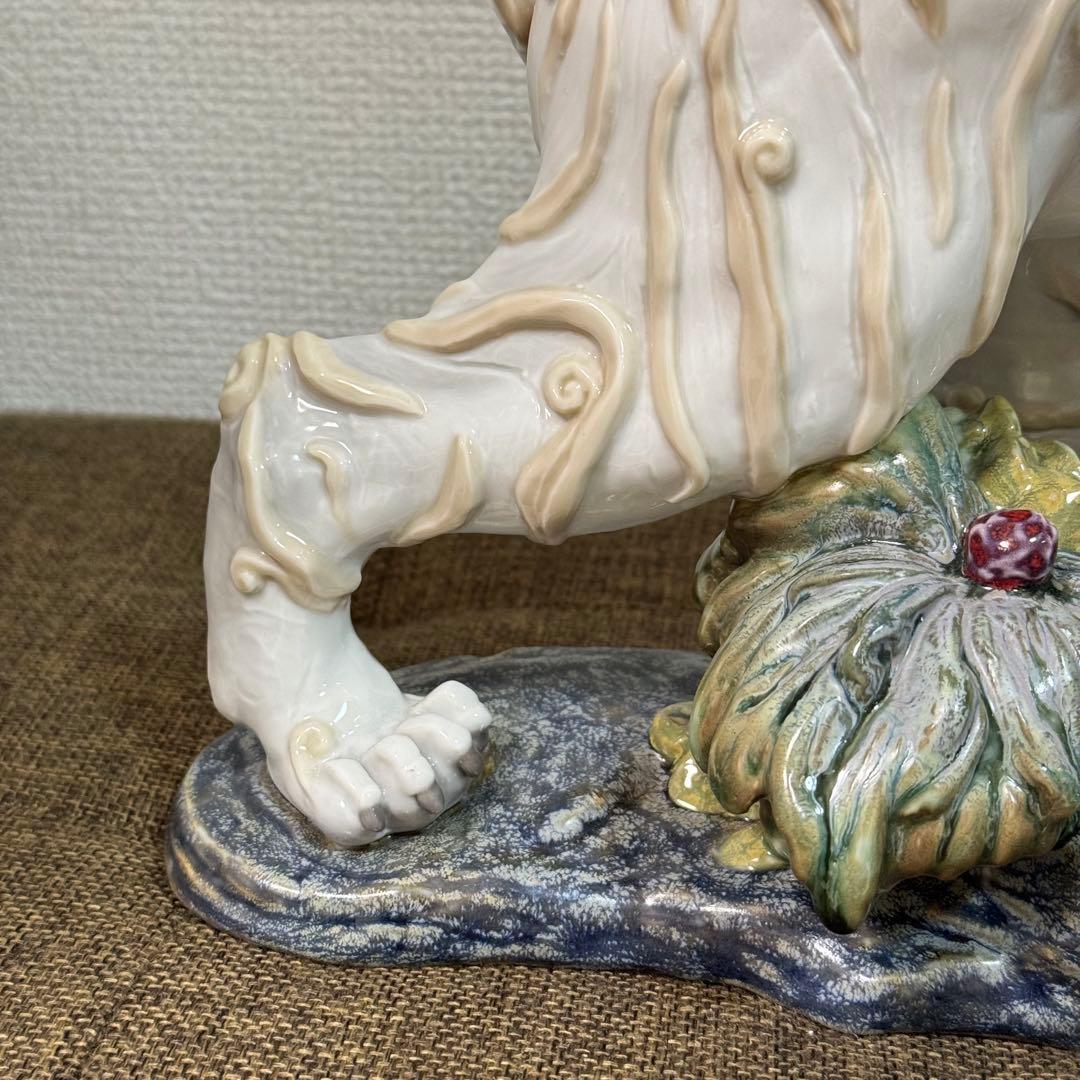 LLADRO リアドロ 四神 白虎 大型 スタチュー 置物 訳あり 大特価