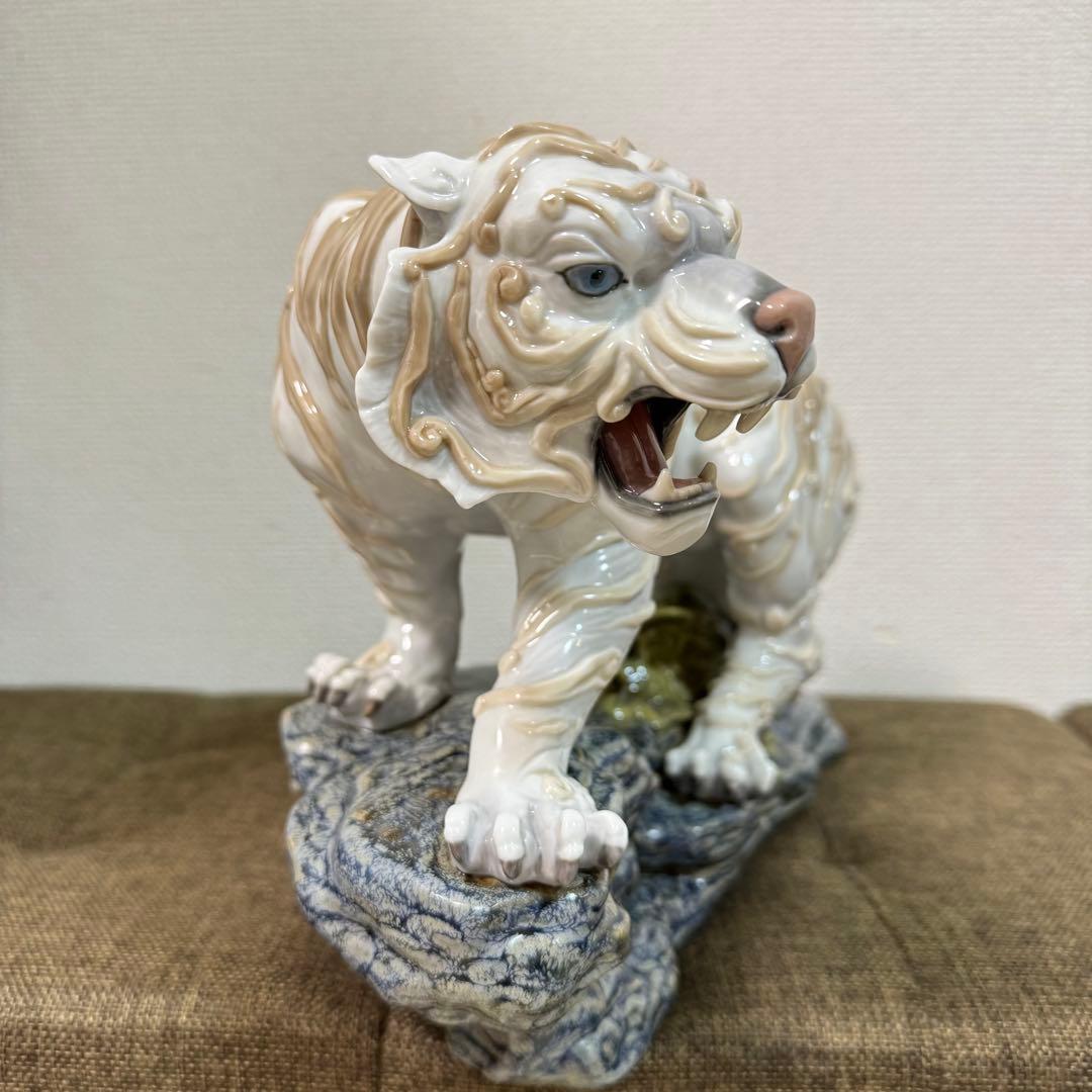 LLADRO リアドロ 四神 白虎 大型 スタチュー 置物 訳あり 大特価