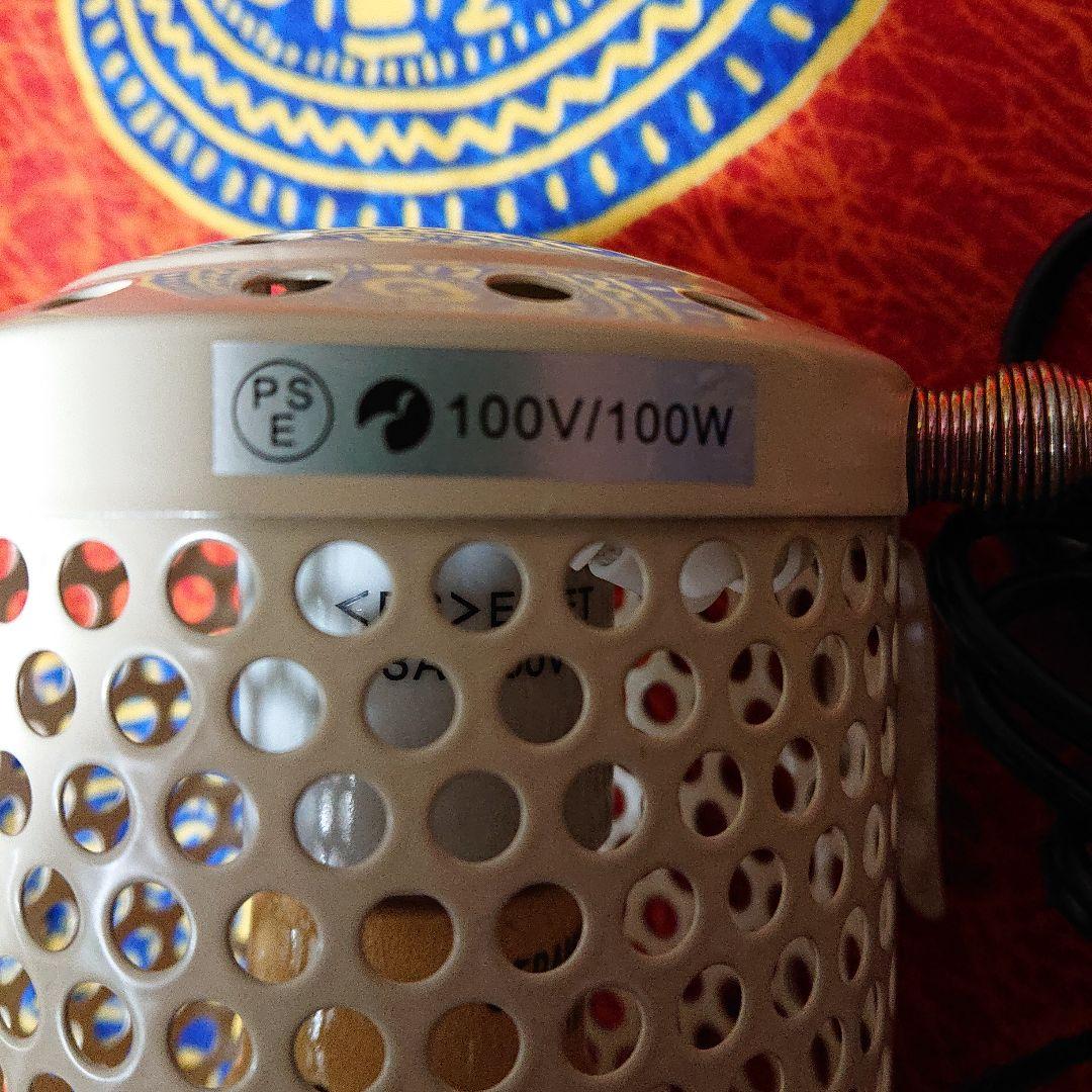 小動物用ヒーター 100W 　ミニマルサーモ　サーモスタットセット　鳥ヒーター