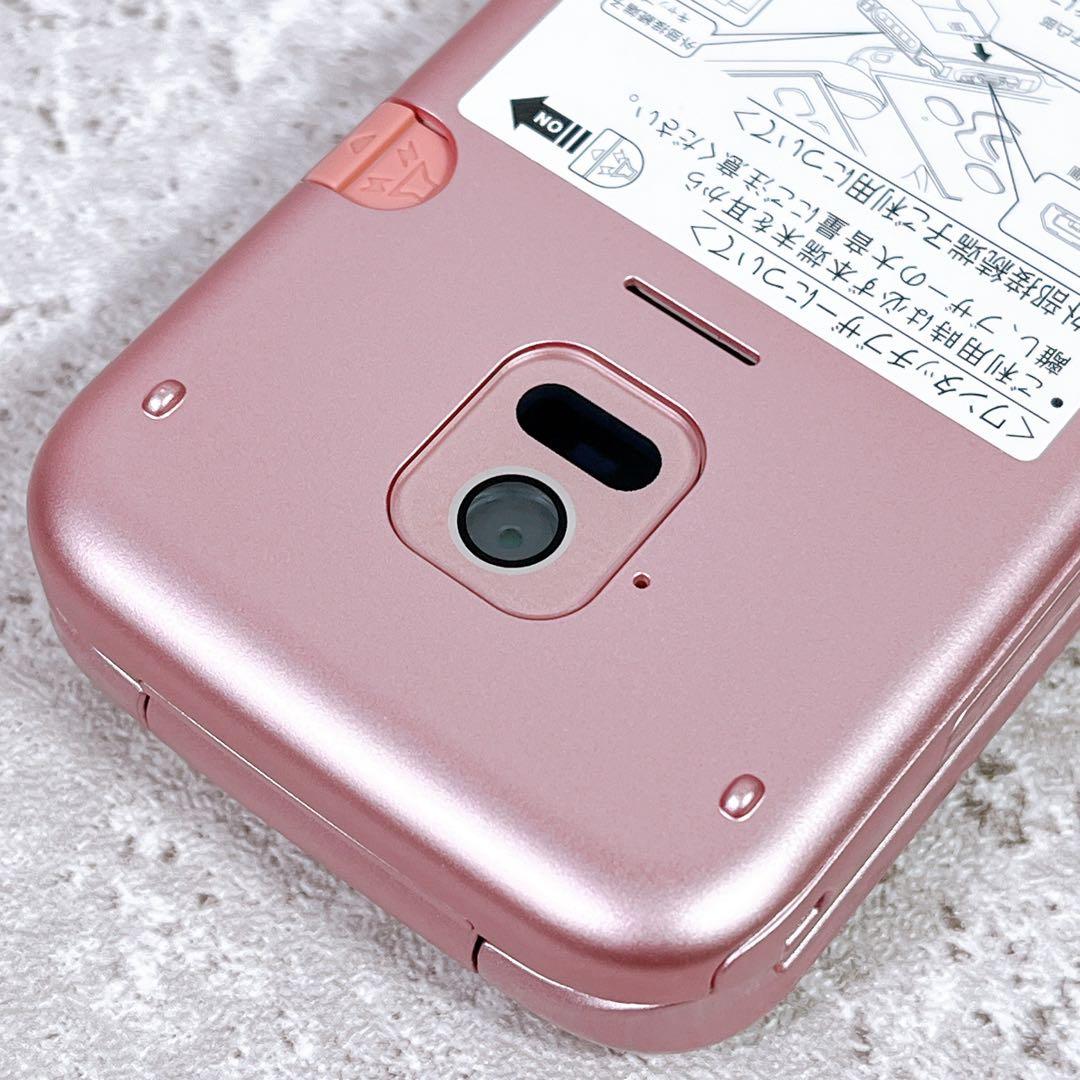 美品 docomo F-01M ピンク らくらくホン 4G携帯電話 ケータイ