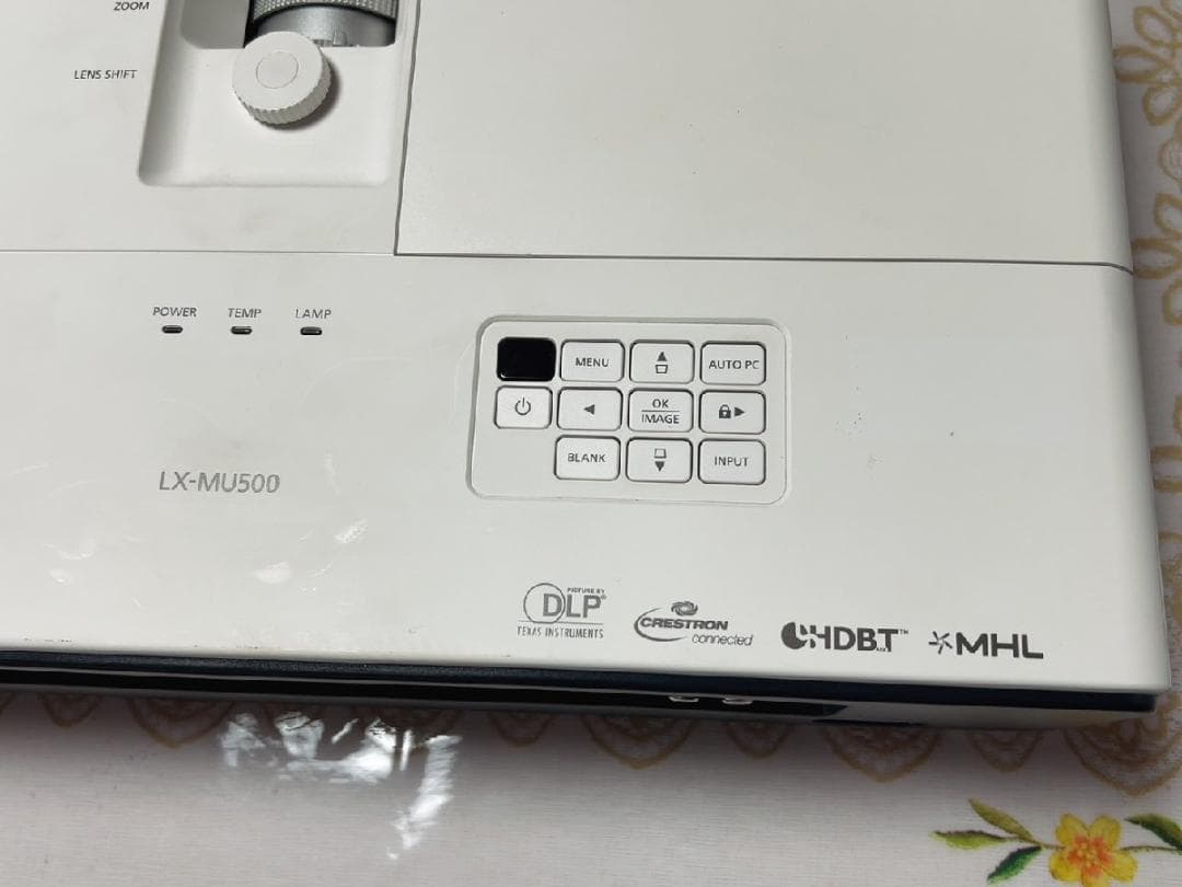 CANON パワープロジェクター 5000lm LX-MU500 702時間