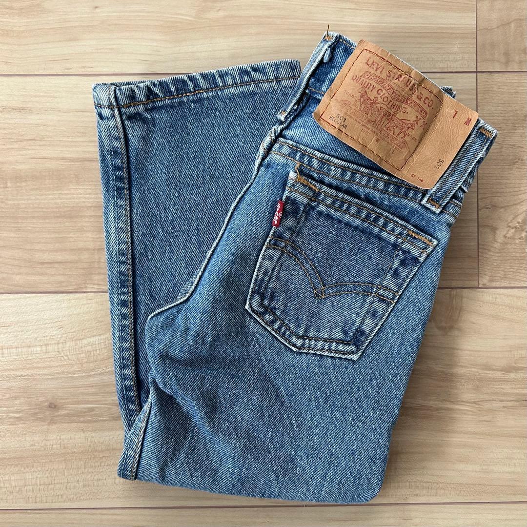 お値下げ中！キッズリーバイス501 USA製ヴィンテージ