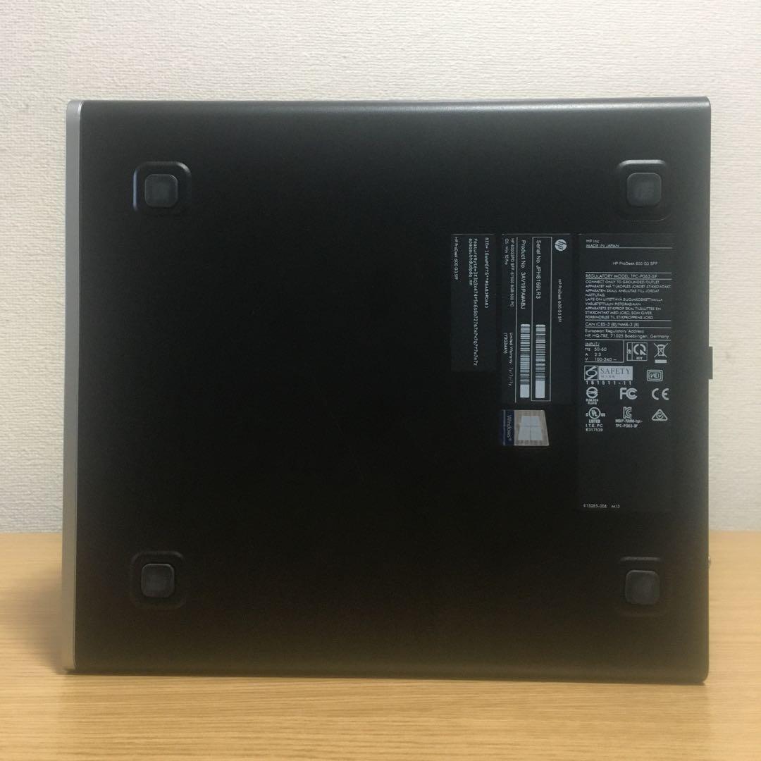 HP 23.8'モニター デスクトップ Win11 i5 SSD Office