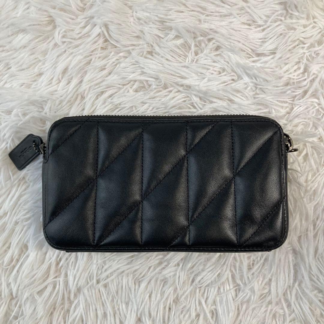 極美品　現行　コーチ　ショルダーバッグ　キラ クロスボディ・ピロー キルティング