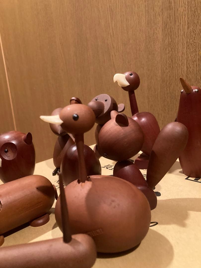 千趣会 ロイヤルペット　雑貨 木製動物フィギュアセット 11点　置物　インテリア
