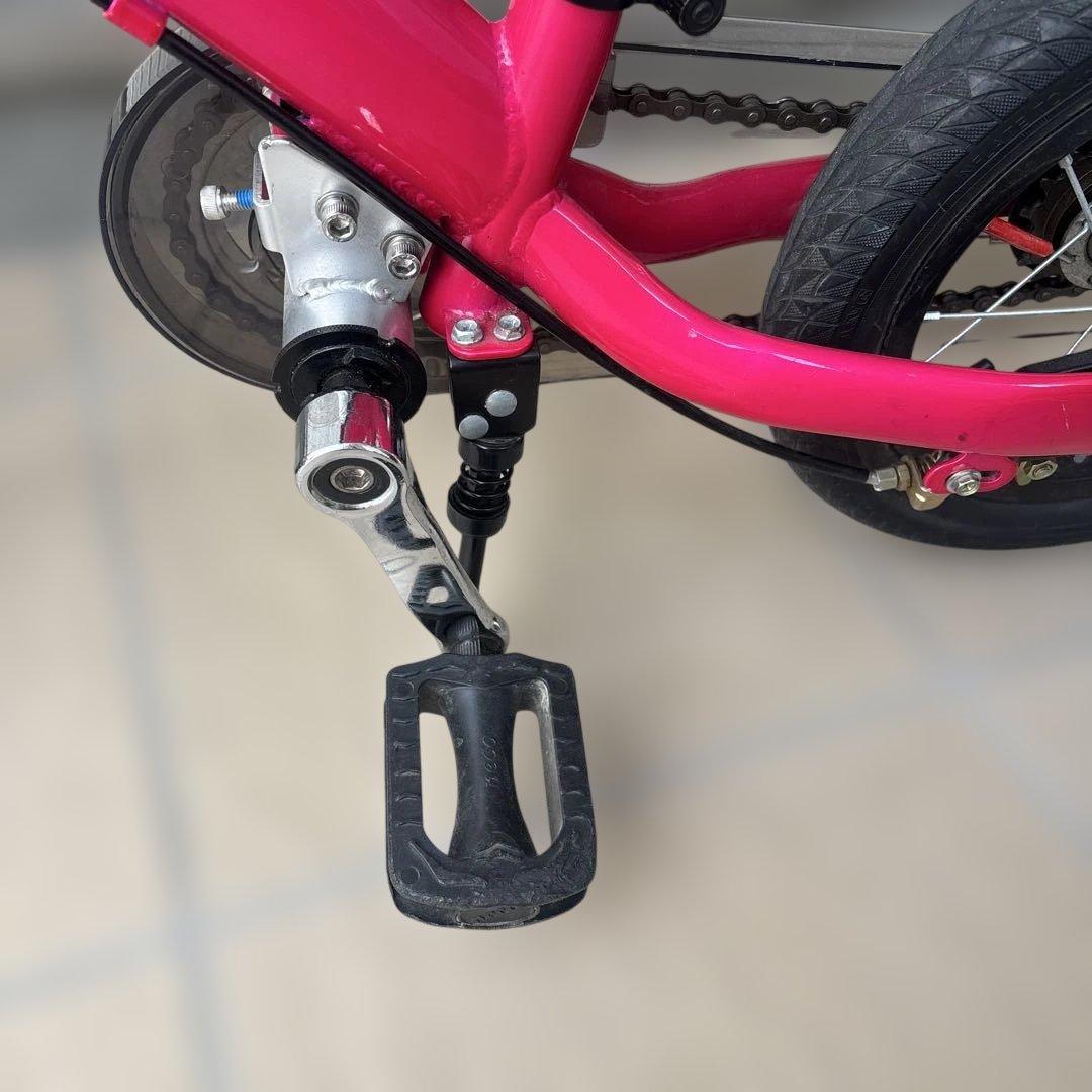 へんしんバイク　ピンク　キッズ用