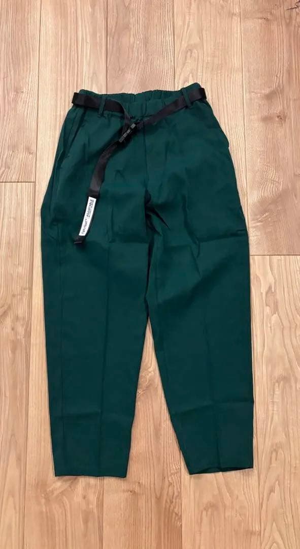 ADJUSTABLE WARM PANTS グリーン　L