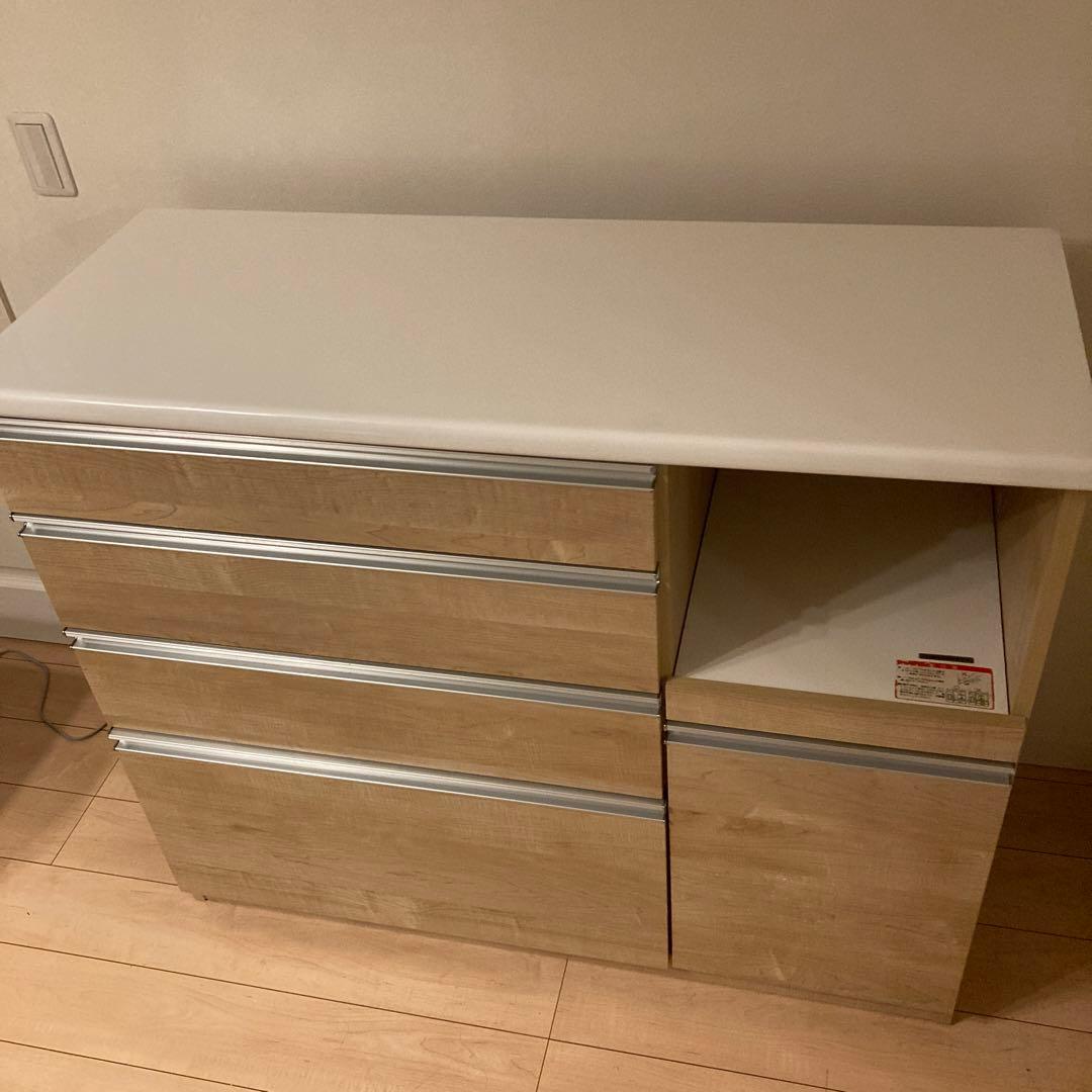 木製キッチンカウンター