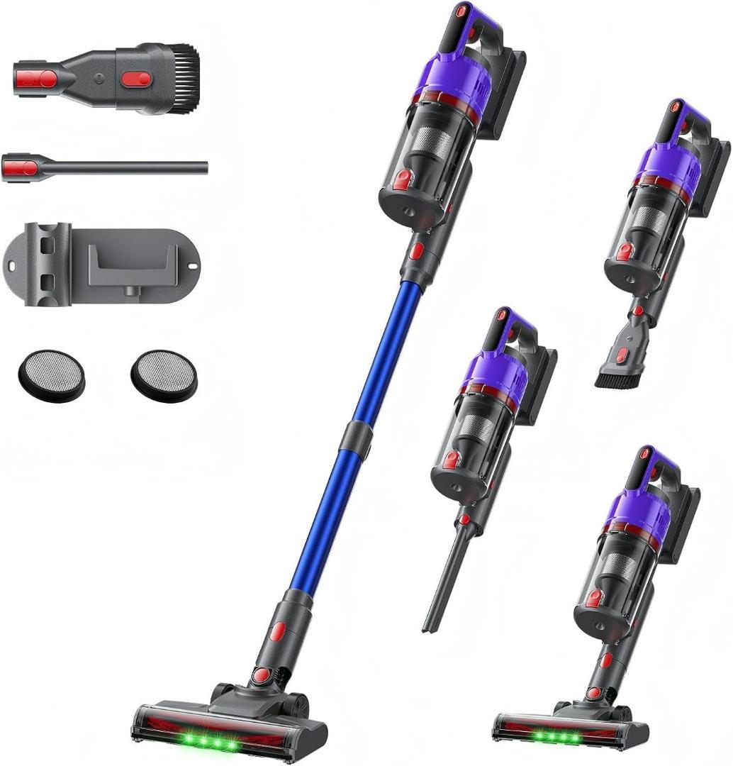 掃除機 コードレス 【2026爆進化！1月新登場 75kPa強力吸引・55分連続