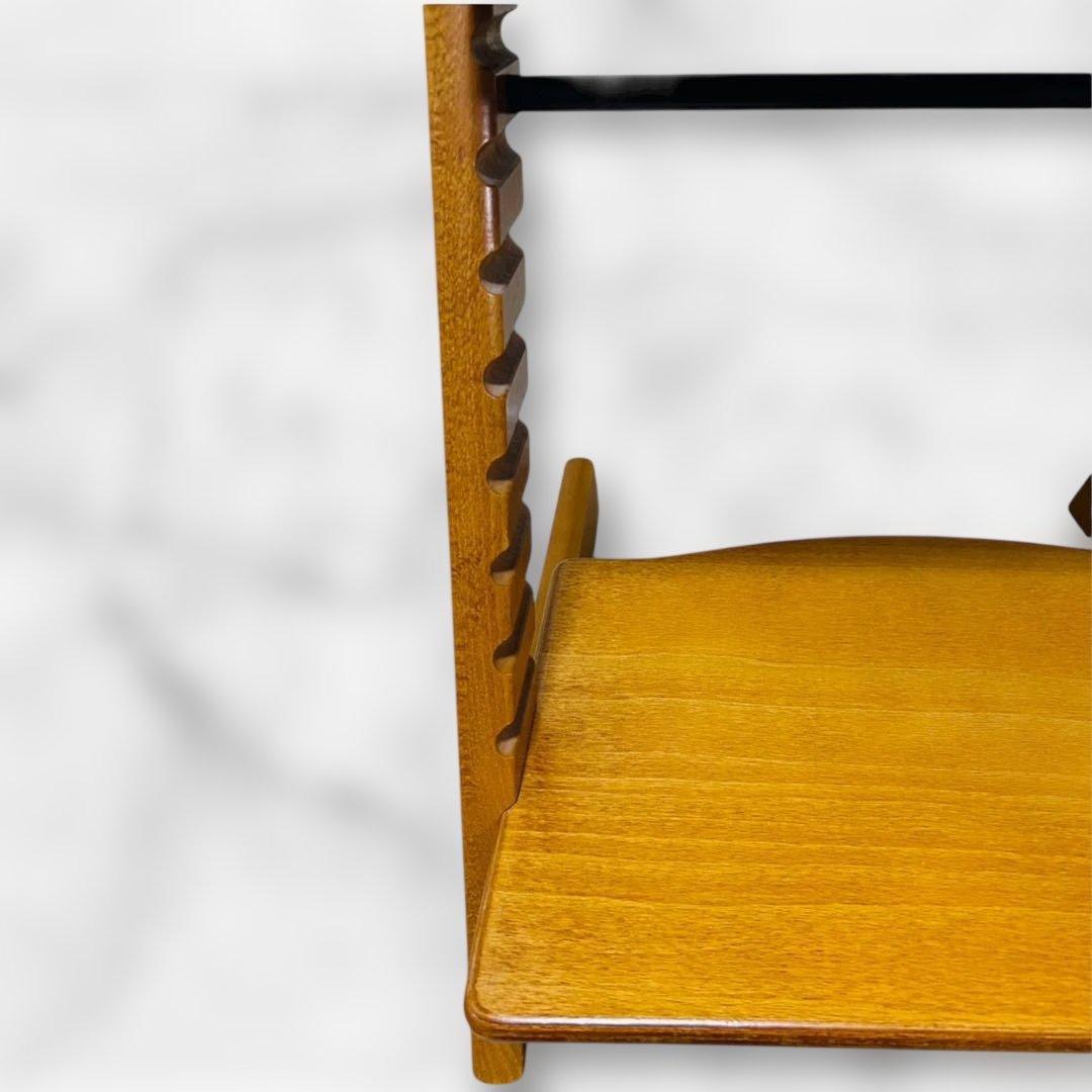 【美品】ストッケ シリアルNo3 ナチュラルハイチェア