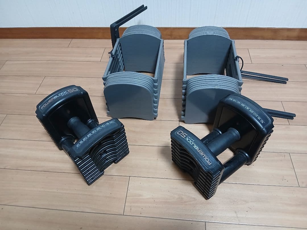 ① POWER BLOCK SP50パワーブロック ダンベル　23kg × 1個
