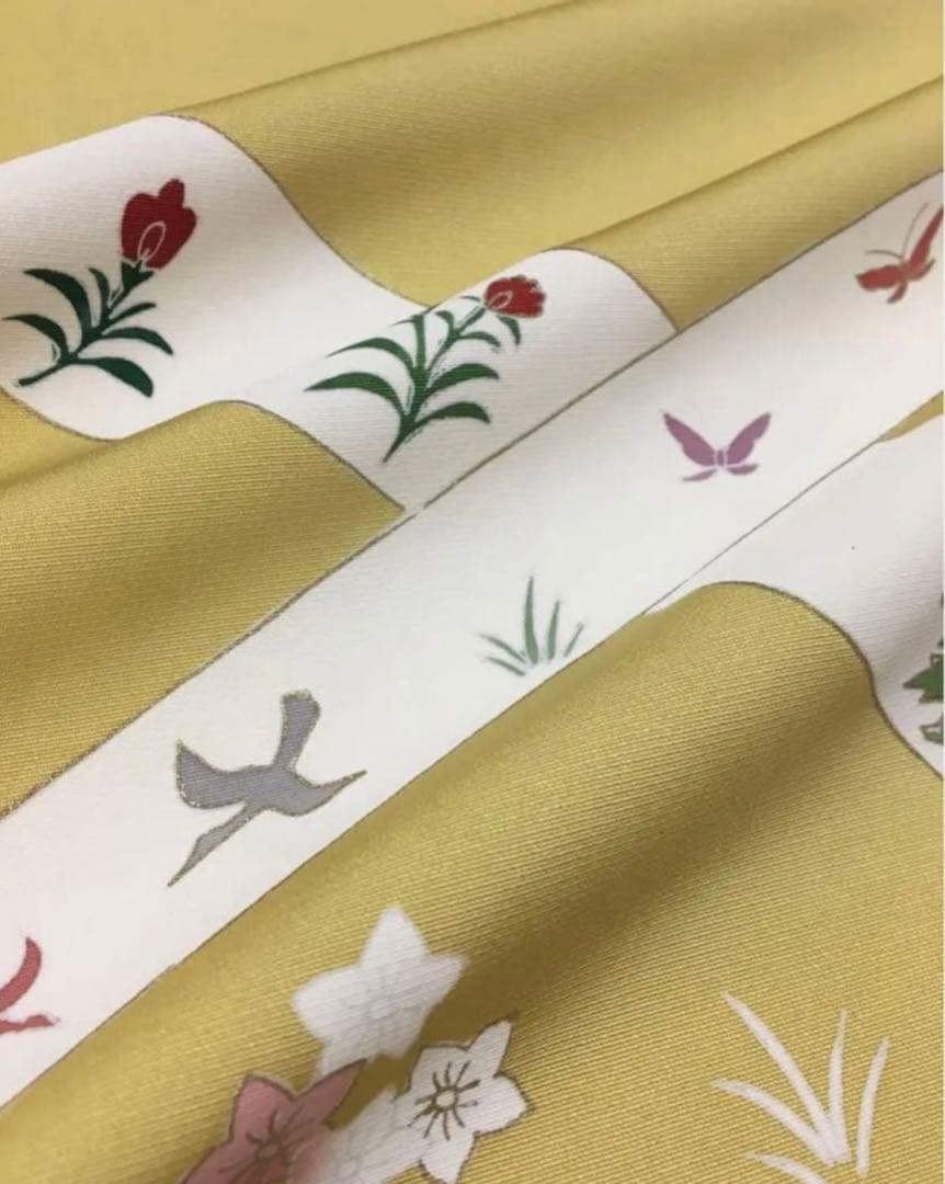 新春初売り価格❗️和装誌に載るような格別な【訪問着】未使用　手描き友禅・刺繍・金彩