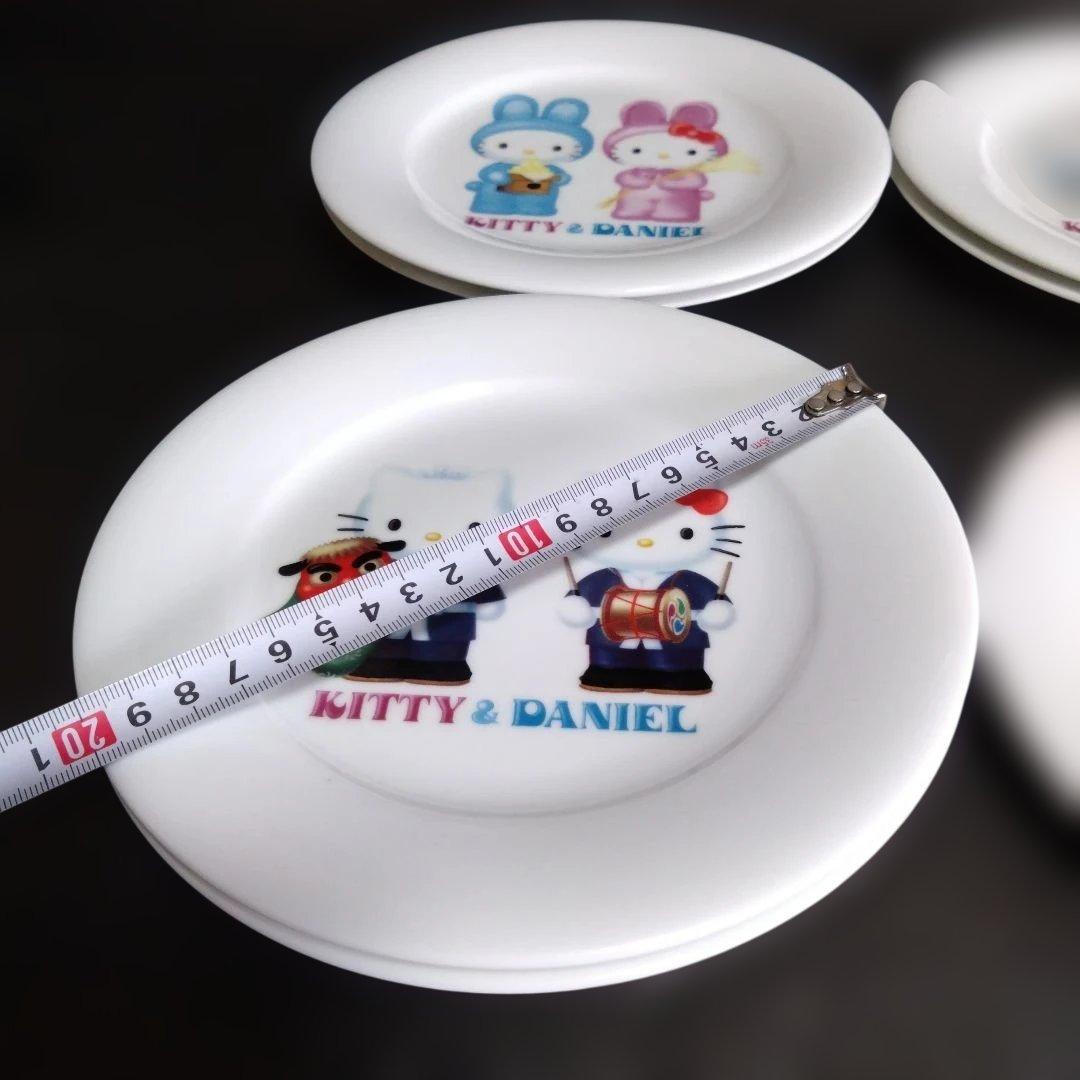 未使用 Hello kitty Daniel プレート7枚　キティ・ダニエル