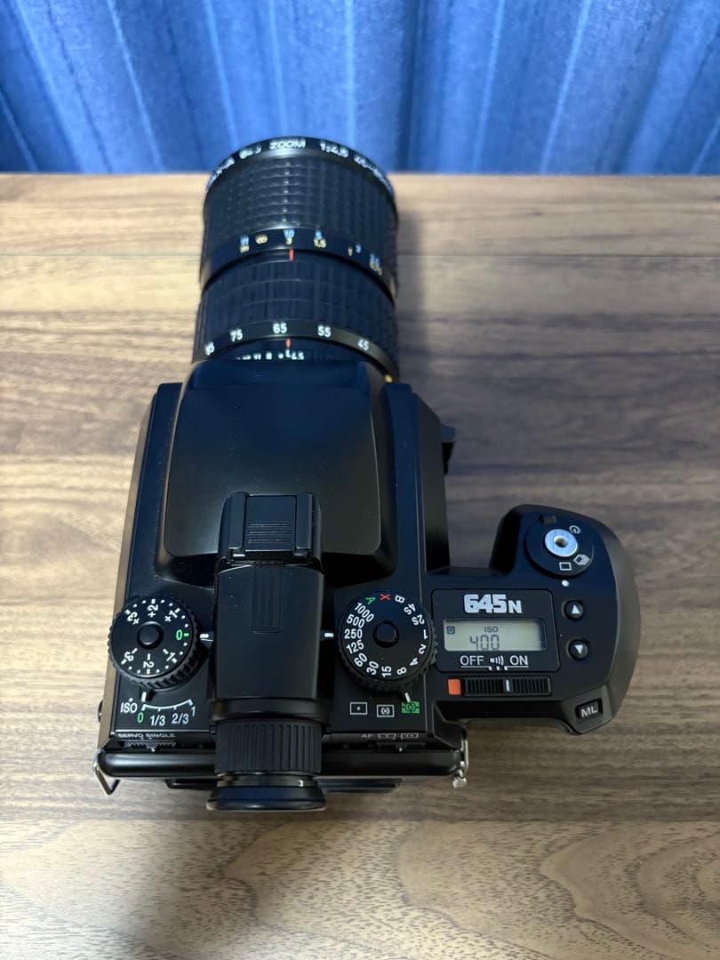 フィルムカメラ PENTAX645n PENTAX-A 645 45-85mmF4.5