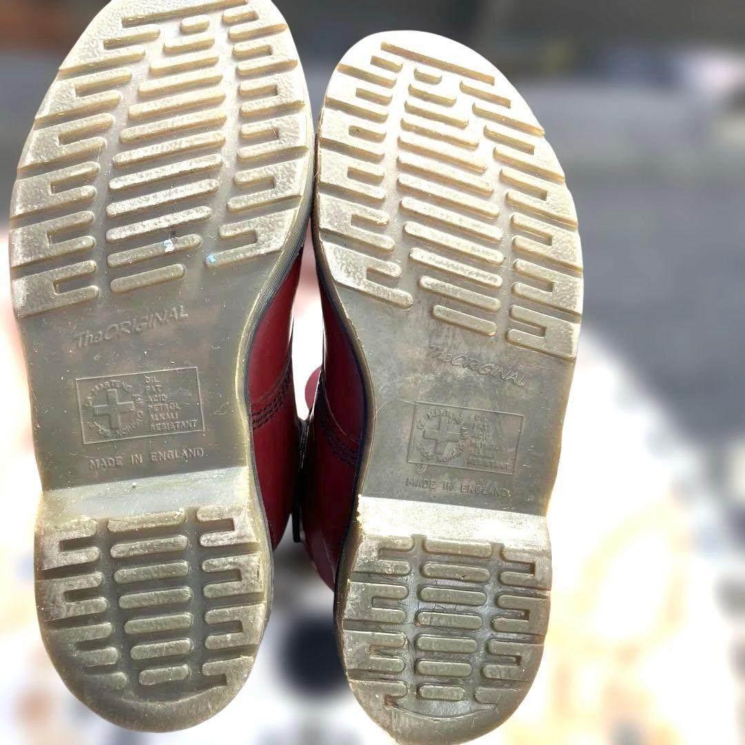 Dr.Martensドクターマーチン　イングランド製 チェリーレッド27.0㎝