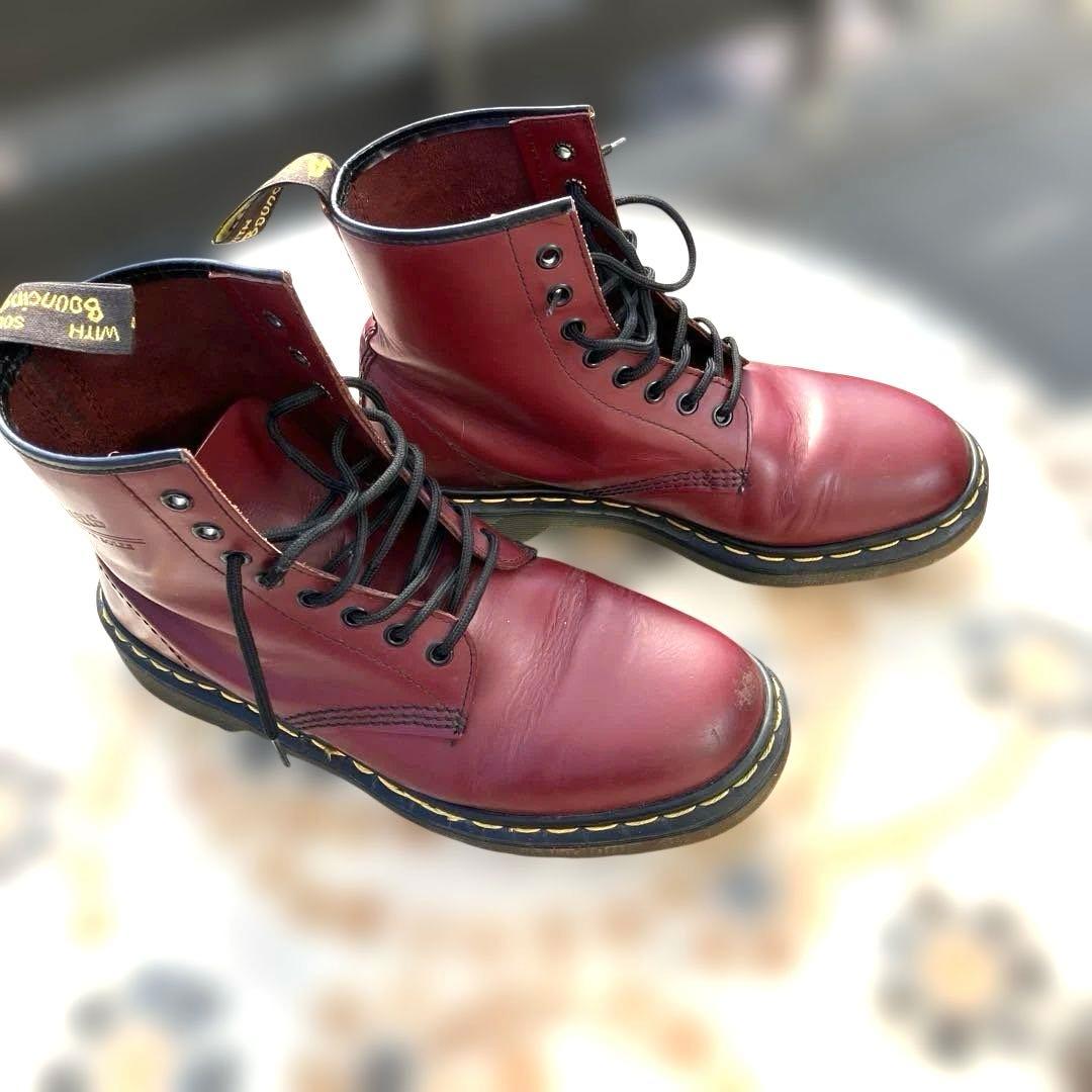 Dr.Martensドクターマーチン　イングランド製 チェリーレッド27.0㎝