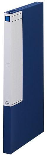 キングジム　図面ファイルＧＳ　Ｎｏ.１１７１　青　５冊　Ａ１　３ツ折