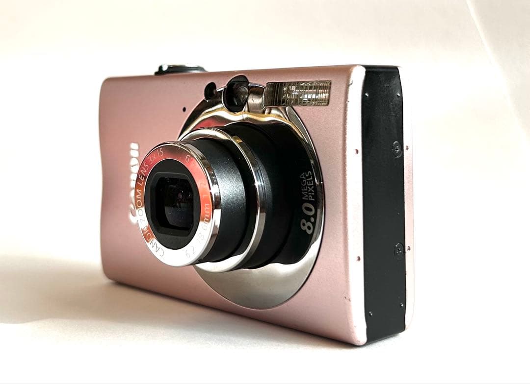 キャノンCanon IXY DIGITAL 20 IS （ピンク）動作品