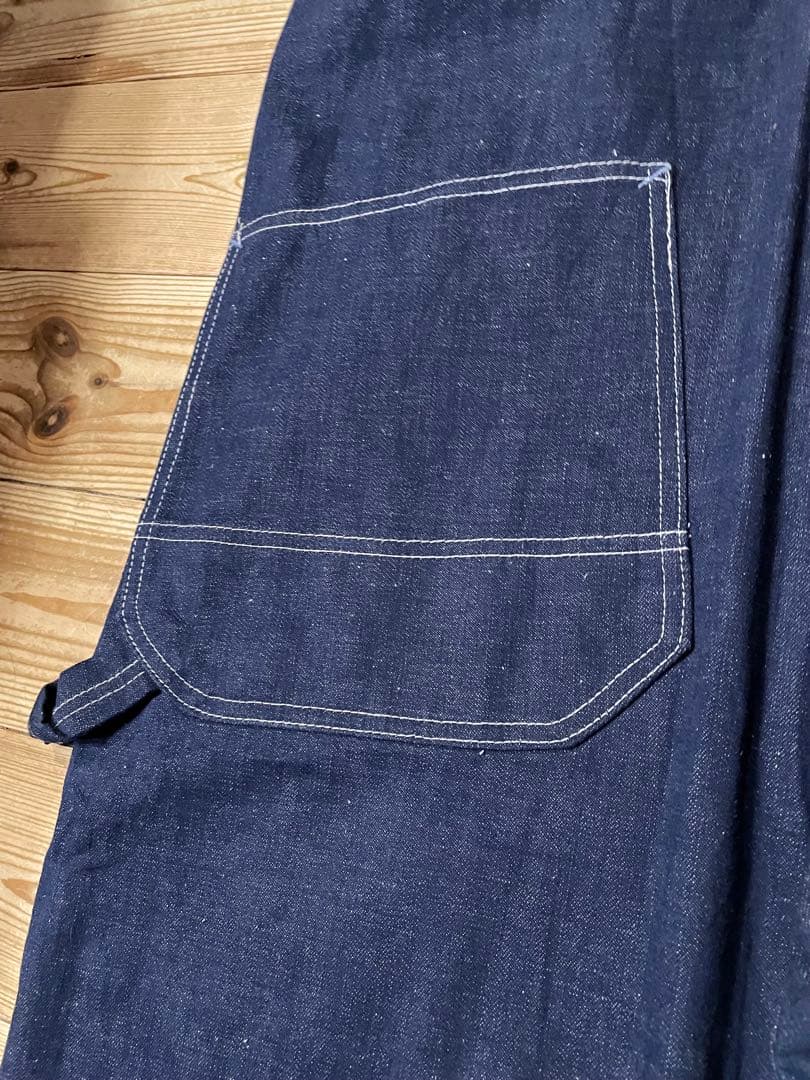 60s Sears シアーズ オーバーオール デニム 濃紺 ビンテージ デッド