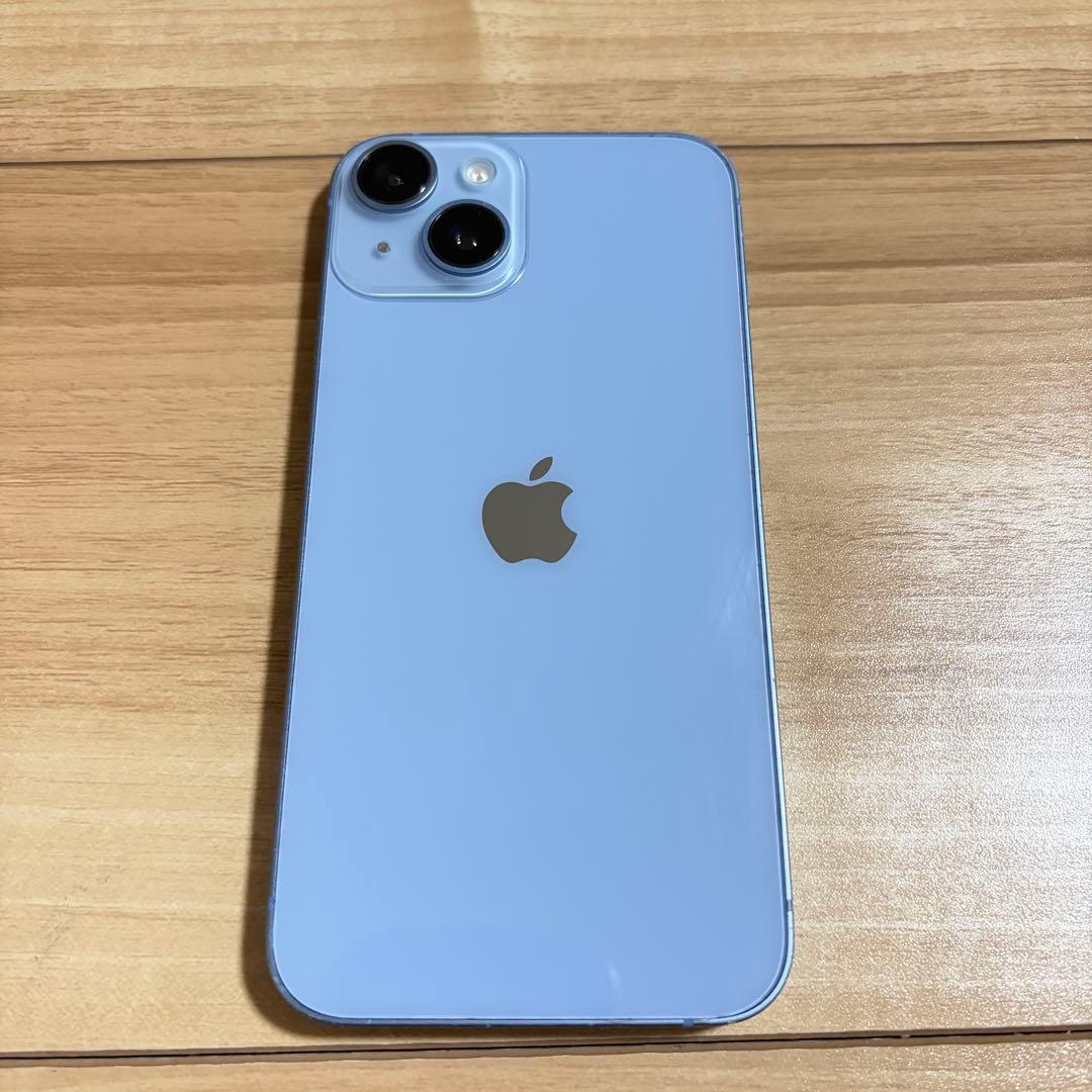 バッテリー100% iPhone14 128GB ブルー SIMフリー