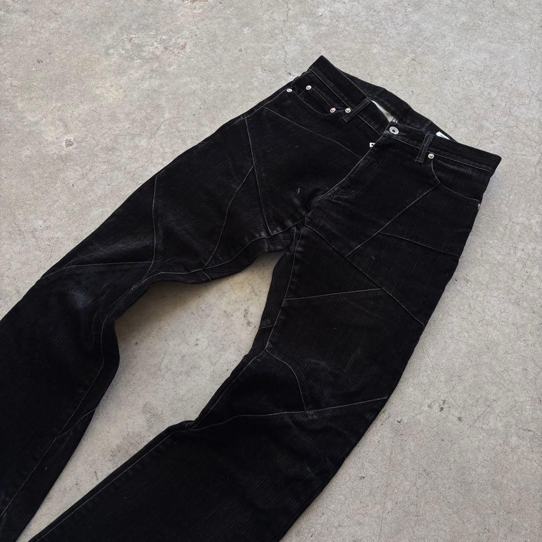 00s archive デザイン フレアパンツ y2k ブーツカット