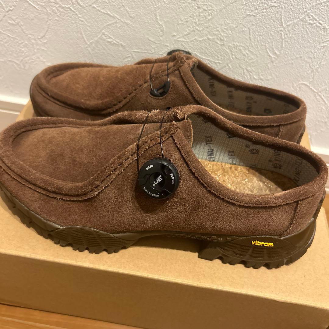 playground pg KNOCK 2 BROWN clarks ワラビー