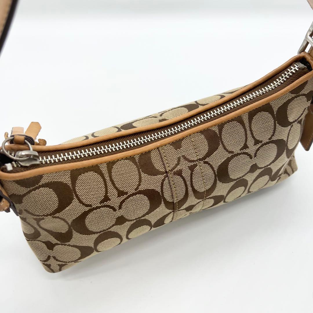 バッグ Coach 6371 Signature Shoulder bag Brown