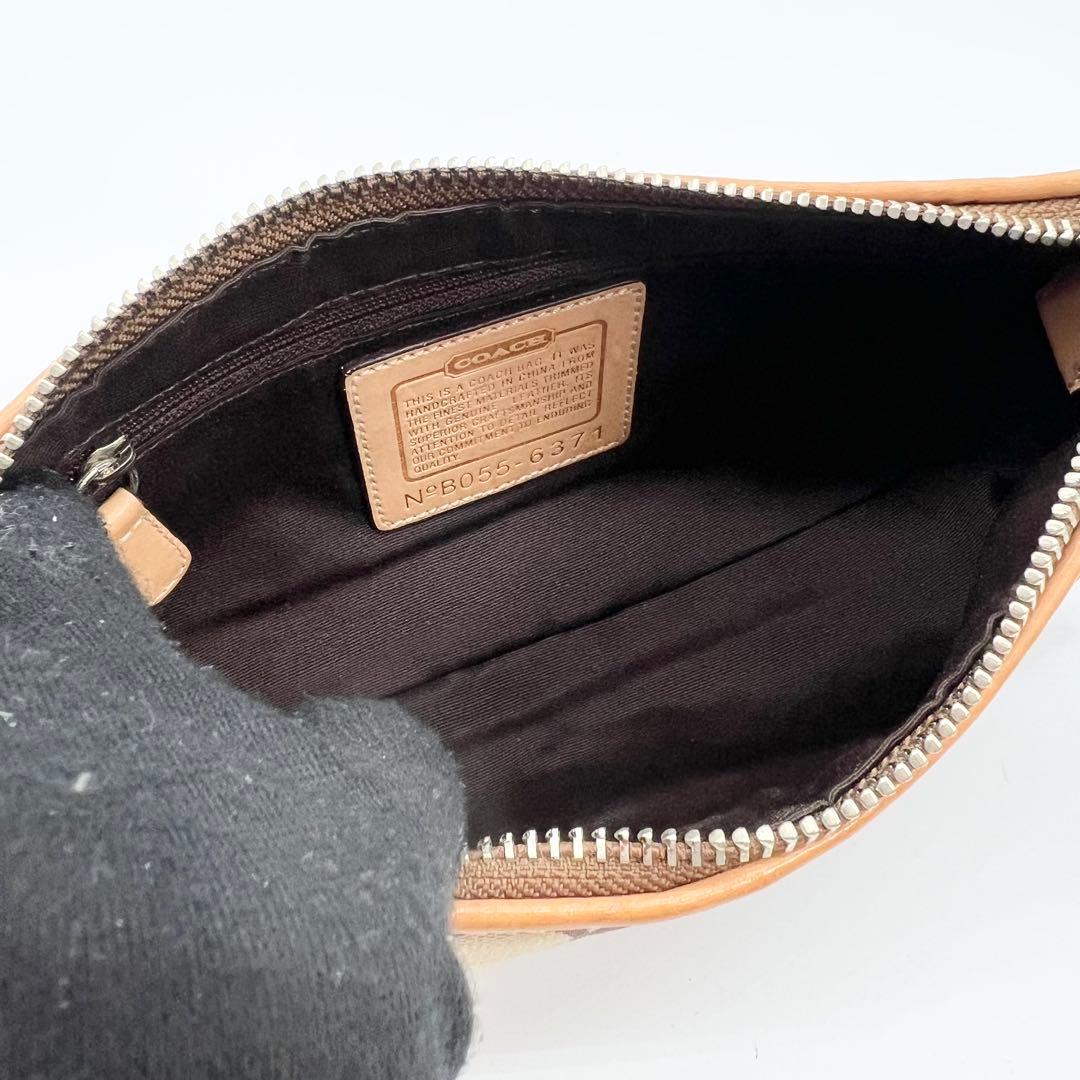 バッグ Coach 6371 Signature Shoulder bag Brown