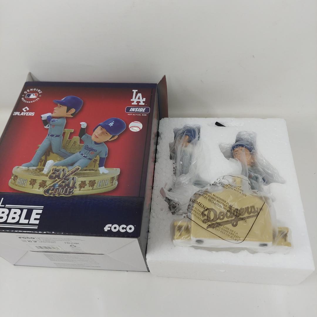 じ*こ様 大谷翔平 50本塁打/50盗塁MLB記録BobbleHead 13cm