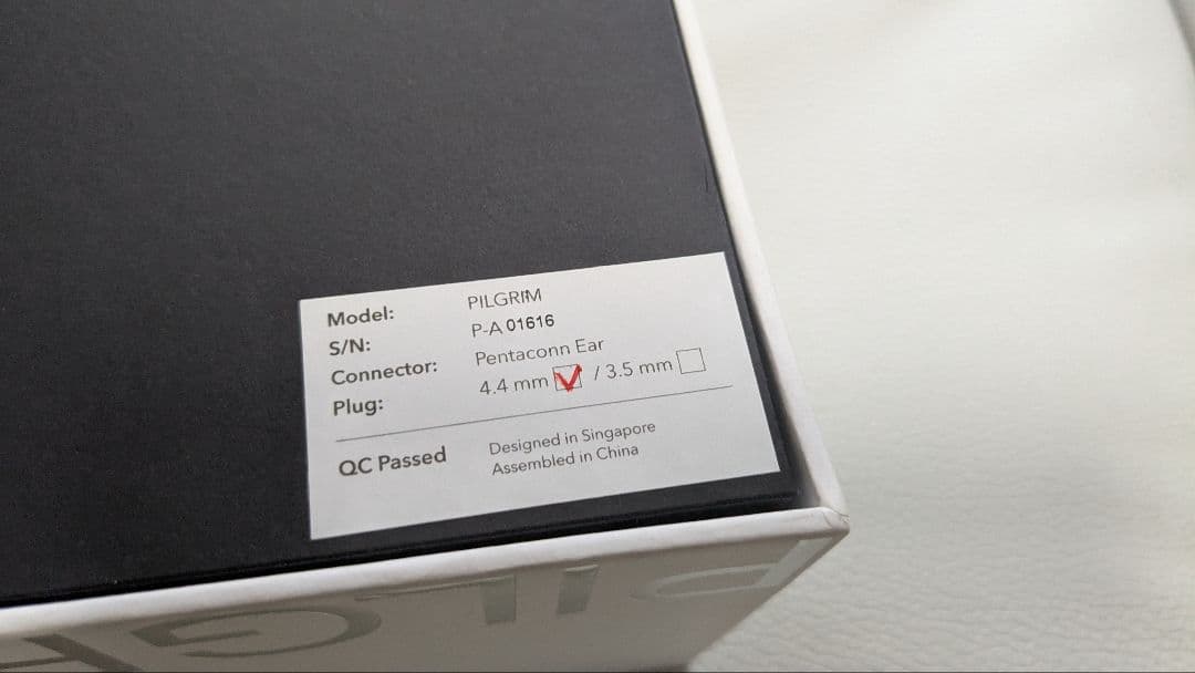美品 Elysian Acoustic Labs PILGRIM 4.4mm