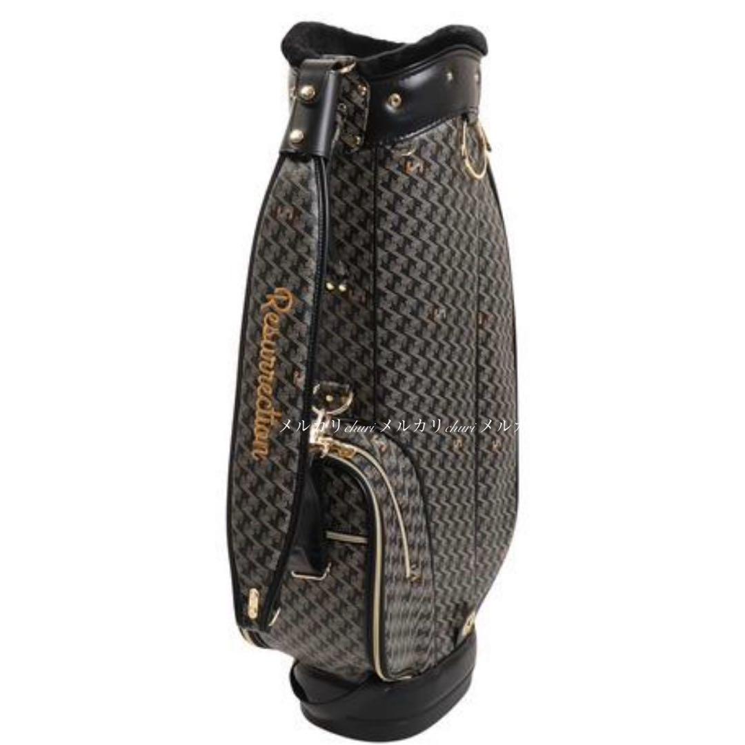 【レザレクション】完売希少新品ラリーナ No.2ブラックキャディバッグキャディー