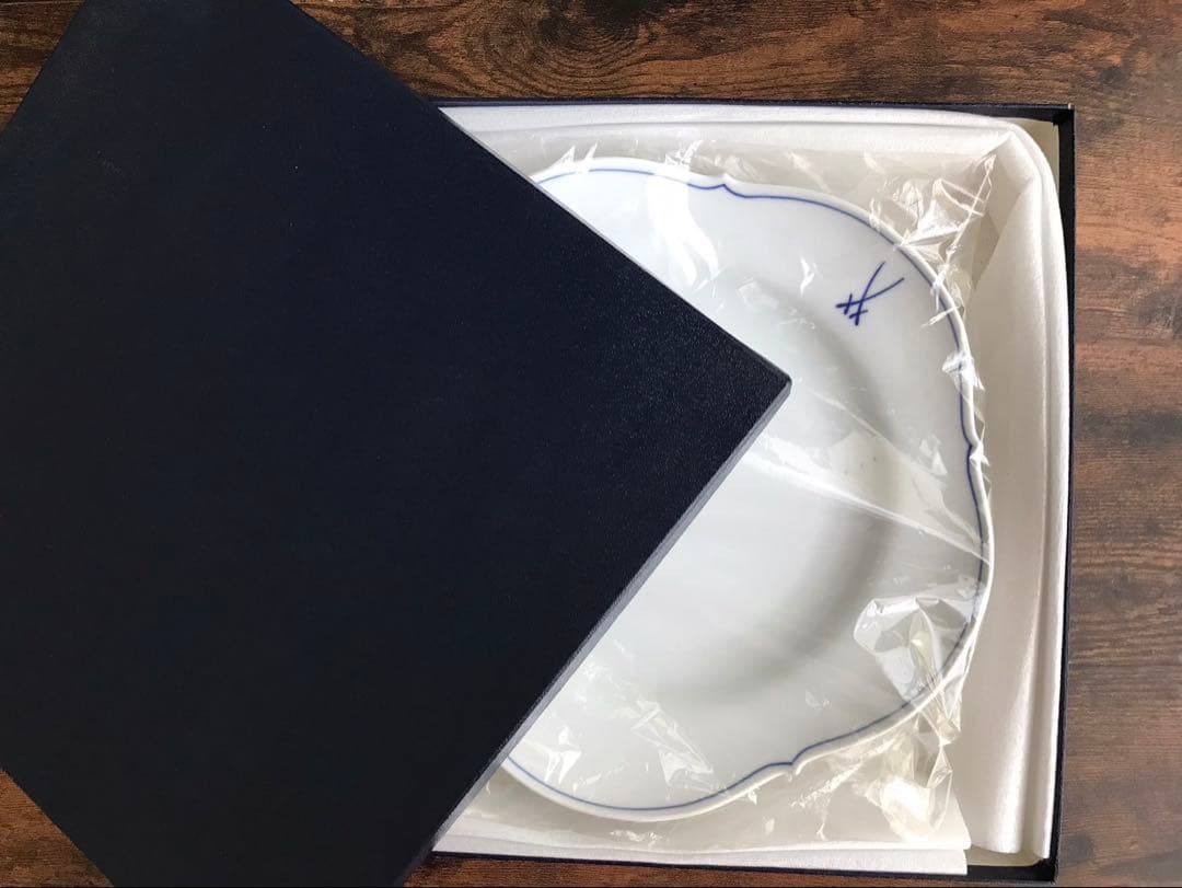 マイセン　双剣　ディナープレート　26cm