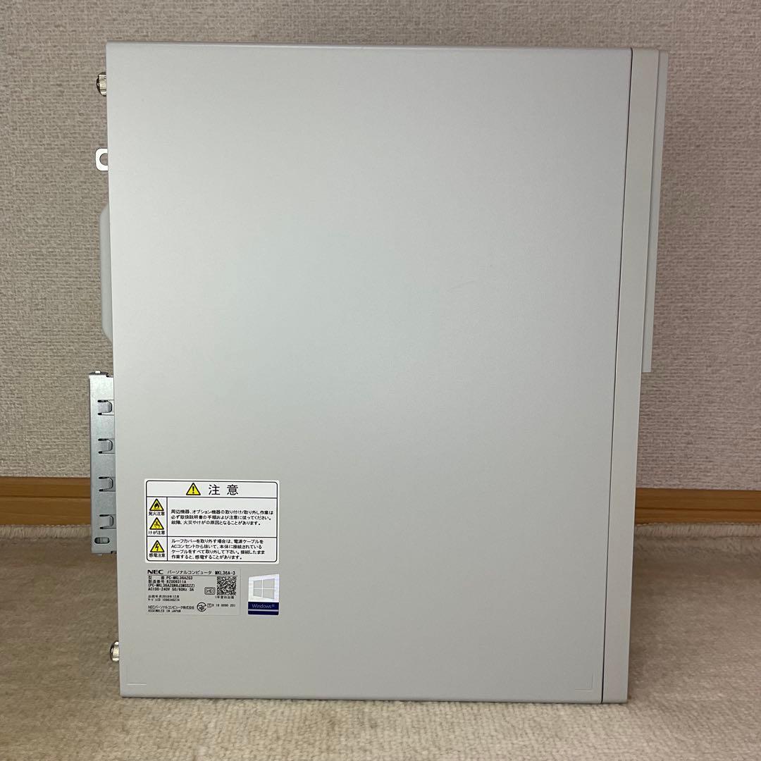 NEC Mate i3-8100 NVMe256G Windows11Pro ③