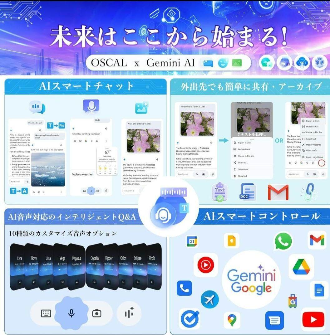 Android15スマホ AI搭載 12GB+128GB+2TB拡張