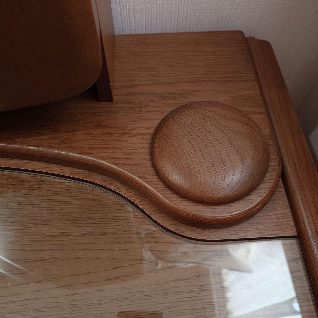 【送料込み】　天然木ドレッサー　鏡台　三面鏡　アンティーク　大塚化学　化粧台