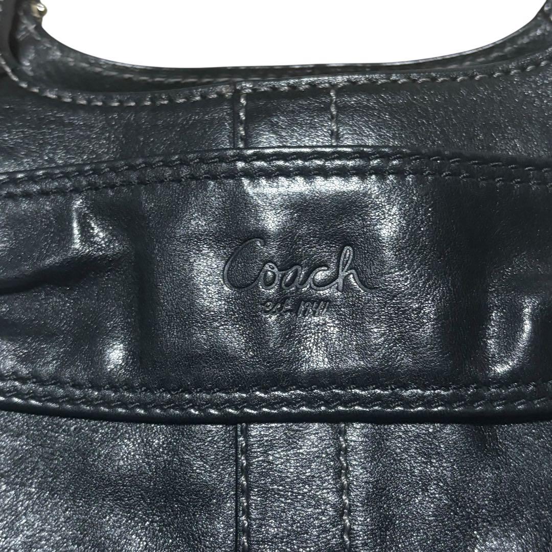 COACH y2k shoulder bag brown leather コーチ