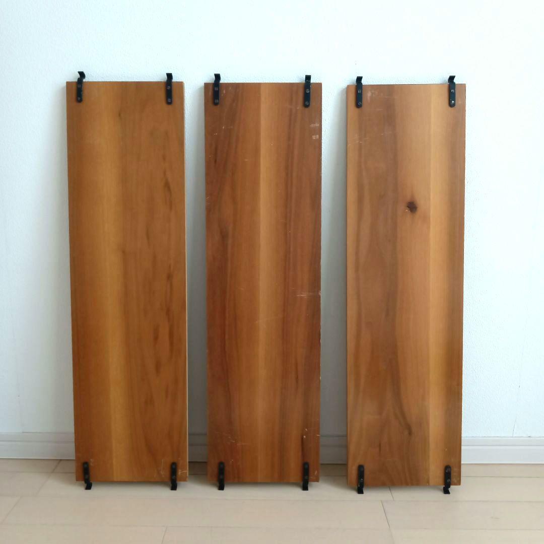 チーク材の3段シェルフ スウェーデン 北欧ヴィンテージ