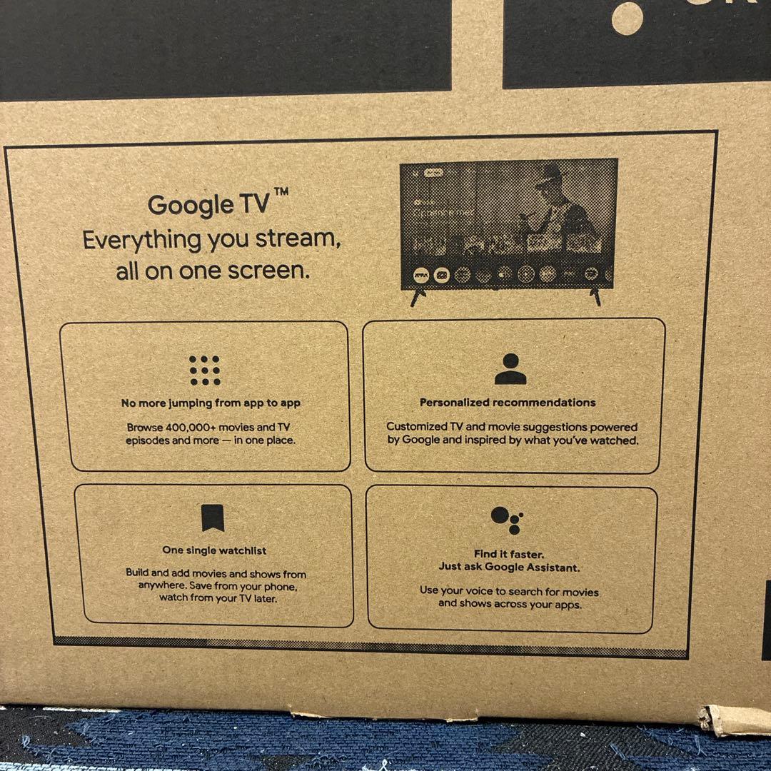 未使用品スマートテレビ