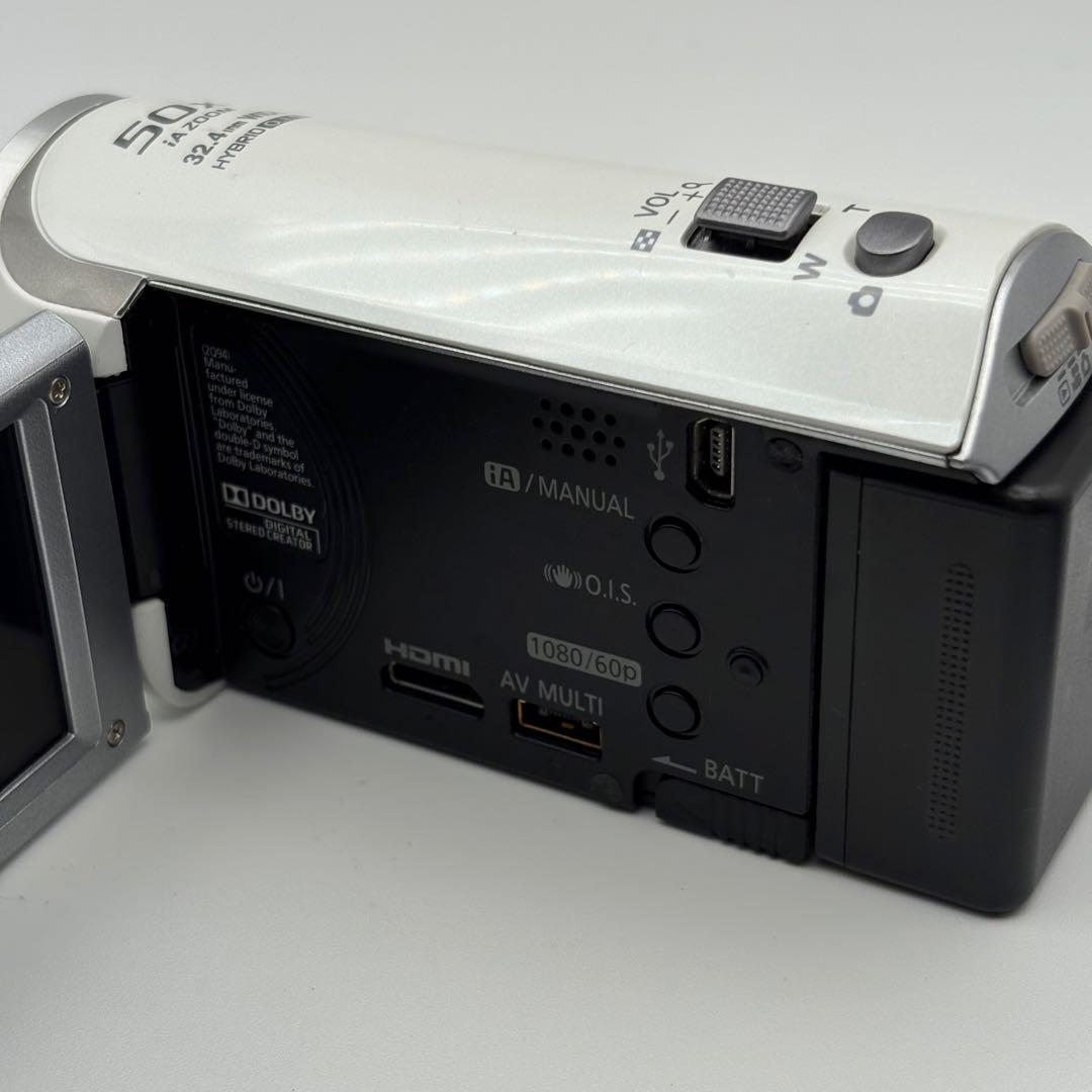 Panasonic HC V300M デジタルビデオカメラ ホワイト 動作確認済