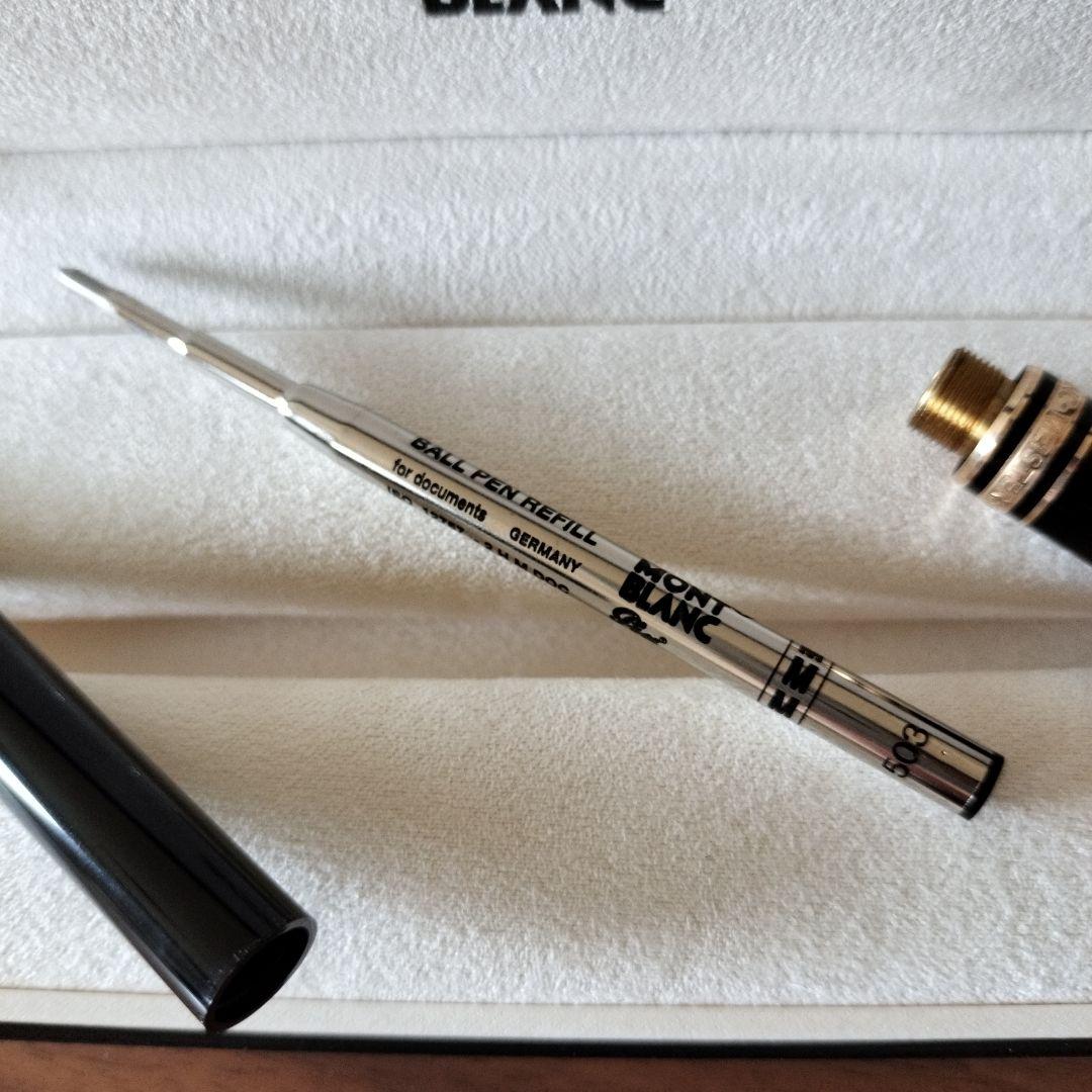 モンブラン　マイスターシュテュック ゴールドコーティング クラシックボールペン