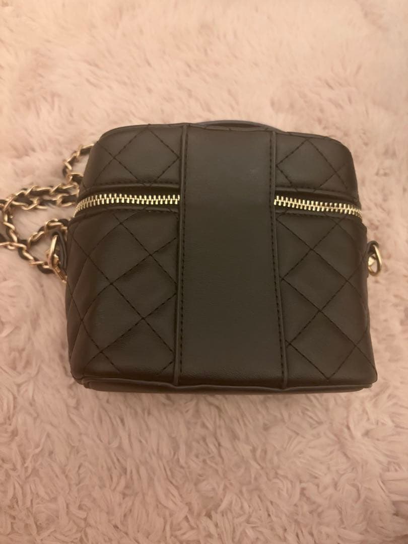 キルティングスクエアミニバッグ darich ゴールドパーツ