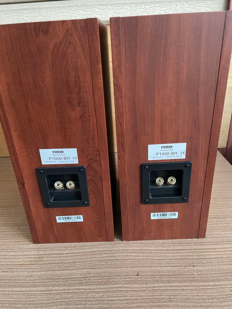 FOSTEX FE-103NV付P1000-BHバックロードホーンセット