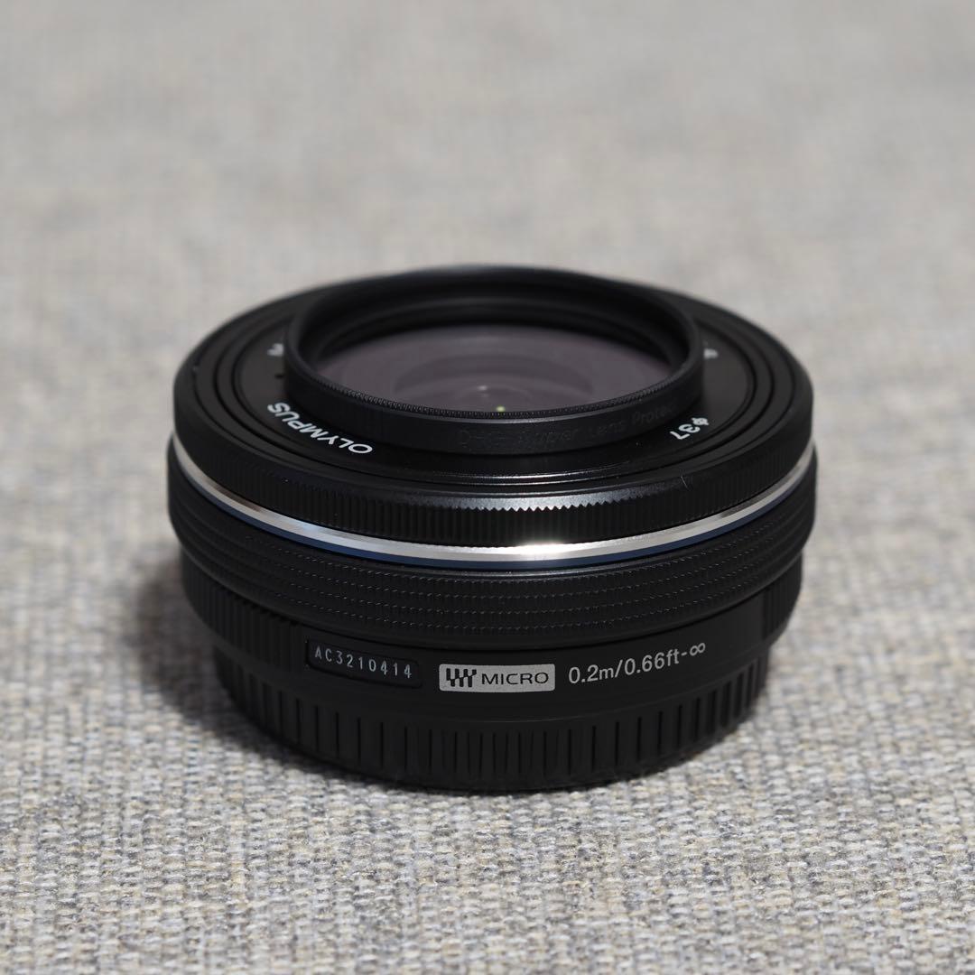 美品OLYMPUS M.ZUIKO DIGITAL 14-42mm ブラック