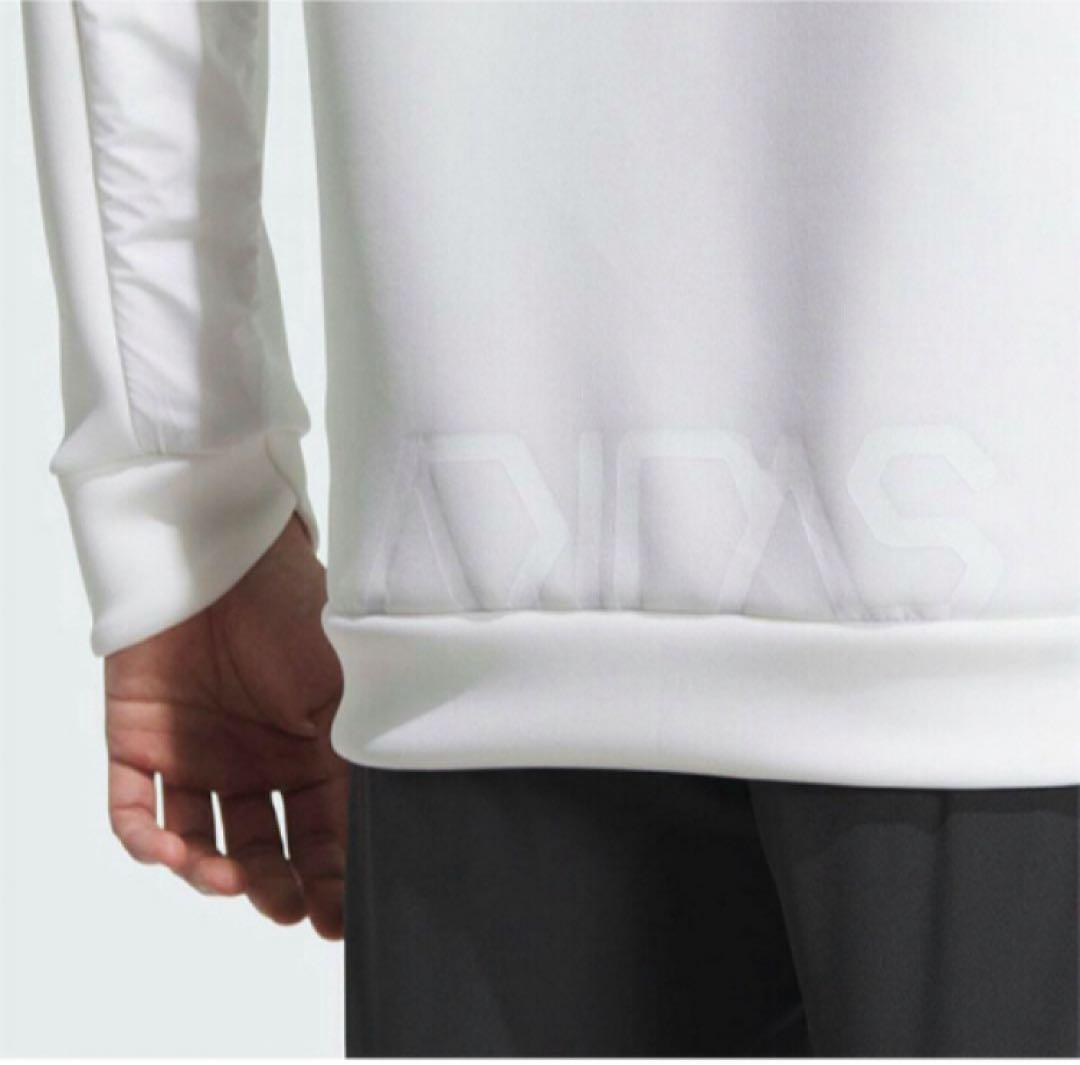 送料無料 新品 adidas GOLF ダンボールニット フルジップ M WT