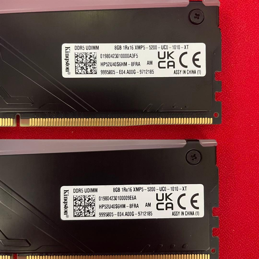 テ*4様 KINGSTON FURY BEAST DDR5 16GB (8GB×