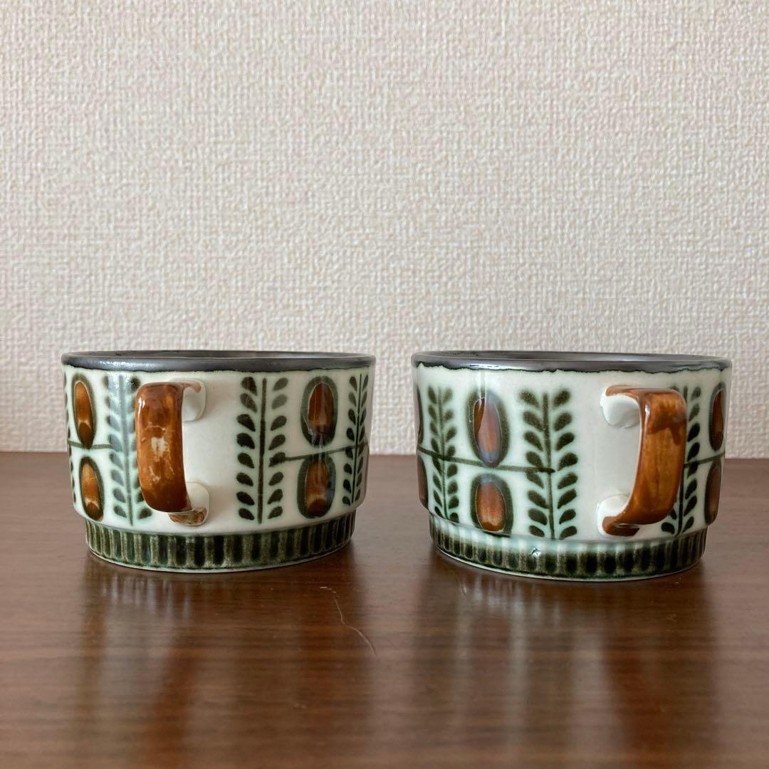 boch(ノア)　レア！　スープカップ×2個　ベルギー