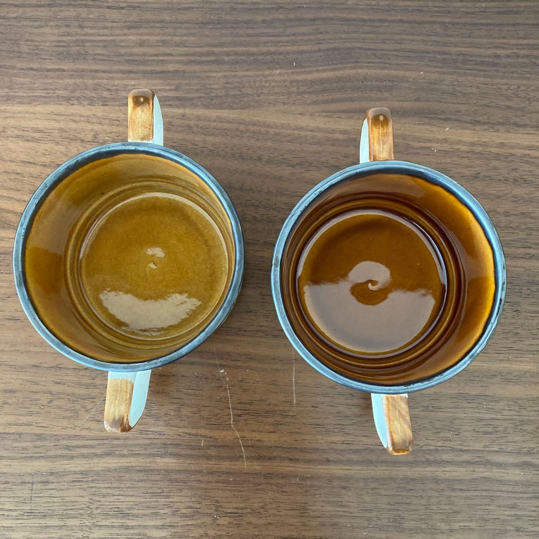 boch(ノア)　レア！　スープカップ×2個　ベルギー