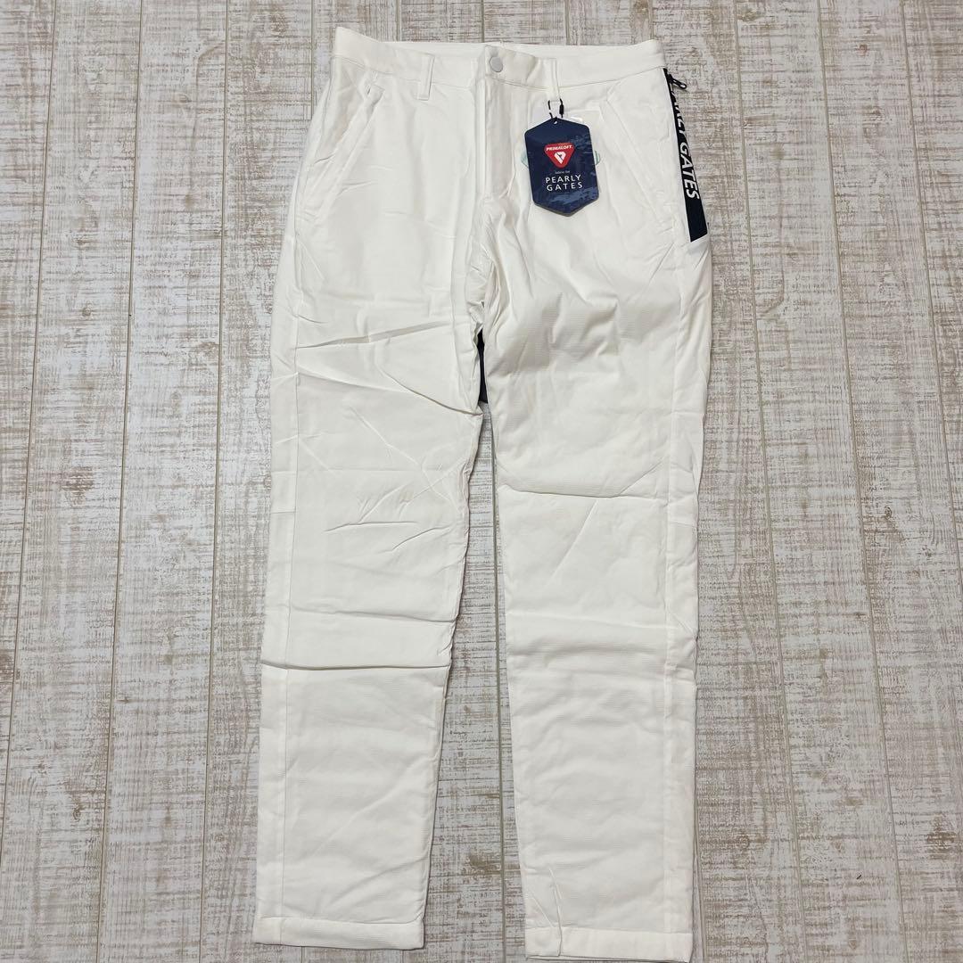 新品 パーリーゲイツ パンツ 中綿 プリマロフト ホワイト Mサイズ（4）
