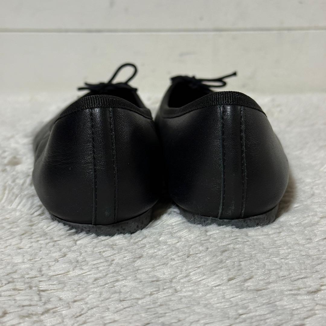 極美品✨repetto レペット　JUNON フラット　バレエシューズ 黒　38