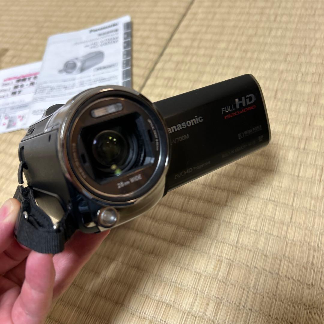 Panasonicデジタルハイビジョンビデオカメラ/HC-V700M